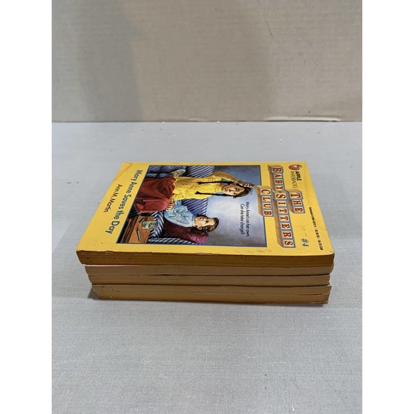 BABYSITTERS CLUB Books Lot 5 Vintage 1980s 90s Paperback By Ann M Martin - Picture 4 of 9